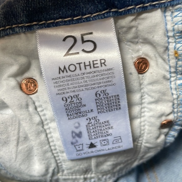 Mother Denim distressed jeans - the looker crop -Shopbop - Picture 10 of 10